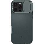 Spigen Гръб Spigen Optik Armor MagSafe за iPhone 16 Pro - Зелен