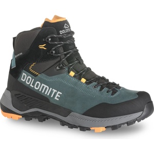 Dolomite Мъжки туристически обувки Dolomite Shoe Vernale Leather High GTX Walking boots - Deep Green / Electric Orange - размер 44 (EU) (019-1175-0218)