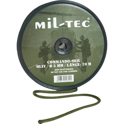 MIL-TEC® Šňůra COMMANDO 7mm / 50m ZELENÁ velikost: 7mm / 50m