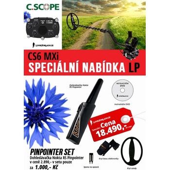 C.Scope CS6MXi pinpointer set