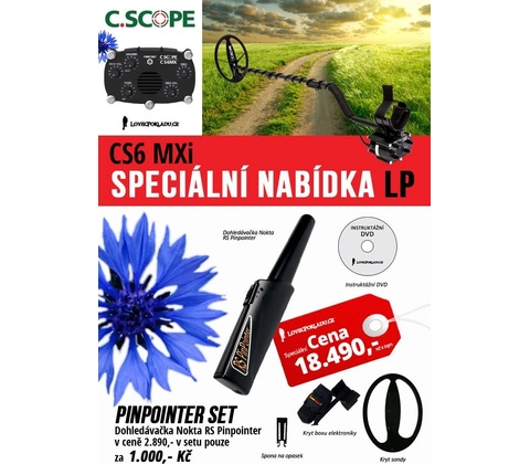 C.Scope CS6MXi pinpointer set