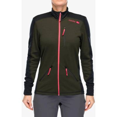 Dovre Mid Full Zip Merino Wool green