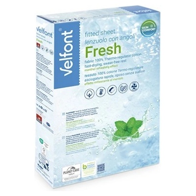 Velfont Fresh termoregulační prostěradlo 160x200
