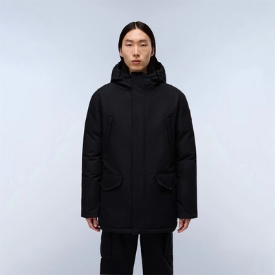 Napapijri Анорак Napapijri Men's Napa Weather-Resistant Hooded Parka - Black Beauty