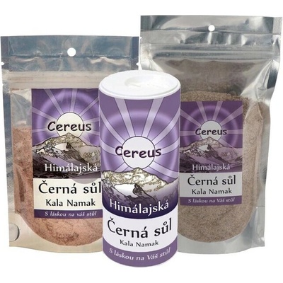 Cereus čierna Himalájska Soľ Kala Namak Bio 150 g