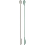 Kikkaboo Сет лъжици за разбъркване 2 бр Platinum Silicone