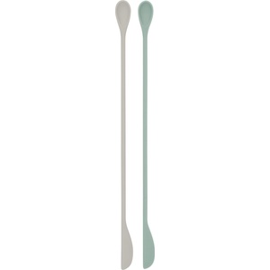 Kikkaboo Сет лъжици за разбъркване 2 бр Platinum Silicone