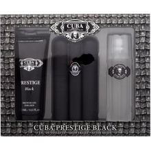 Cuba Prestige Black EDT 90 ml + sprchový gél 200 ml + voda po holení 100 ml darčeková sada