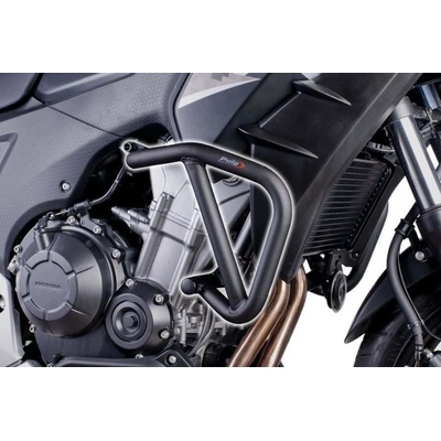Ochranné rámy motora PUIG 6539N d 25mm čierny