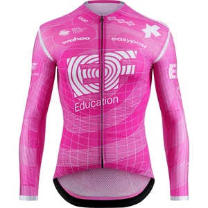 ASSOS Мъжка фланелка с дълъг ръкав за колоездене ASSOS Equipe L/S Jersey S11 EF We Ride in Peace Cycling jersey - EF Design (056-4249-0113)