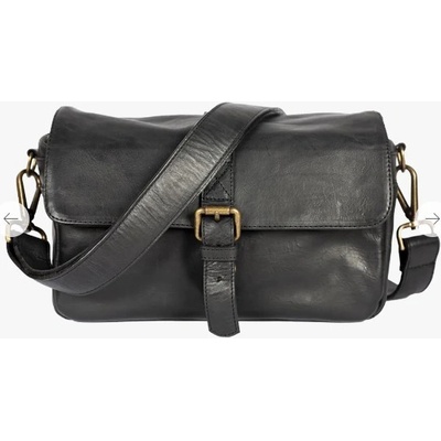 Bronkey Paris Black leather Camera Bag