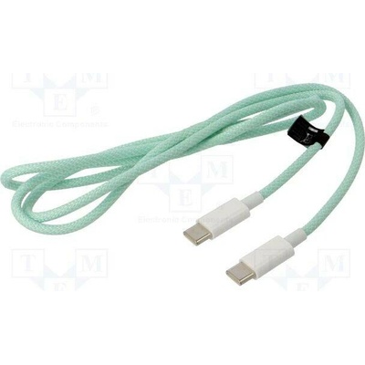 Logilink CU0347 USB 2.0 USB C vidlice z obou stran 1m zelený
