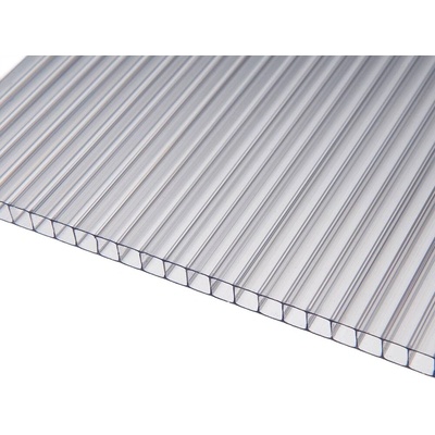 Exolon 2/6 komôrkový polykarbonát 6 mm 1UV 2100 x 6000 mm číra 1 ks