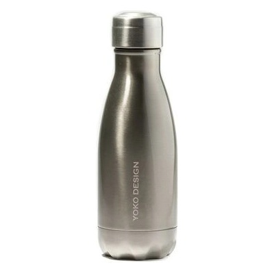 Yoko Design termo fľaša 260 ml strieborná