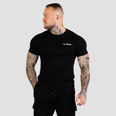 GymBeam tričko Fitted TRN T-shirt black