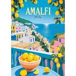 Trefl - Puzzle Puzzle Premium Plus: Vintage Poster: Amalfi, Italy - 1 000 piese