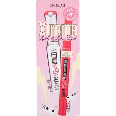 Benefit They´re Real! Xtreme Lash & Line Duo Supercharged riasenka Black 9 ml