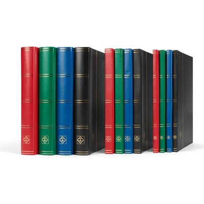 Leuchtturm BASIC nevatovaný zásobník s černými listy Barva: Červená, Počet stran: 32 stran, Formát: A5