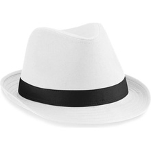 Beechfield Fedora B 630 COT-53063091012 bílá/černá