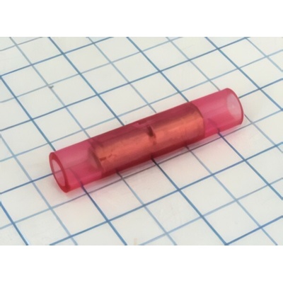 MTA Trubka izolovaná 4mm červená
