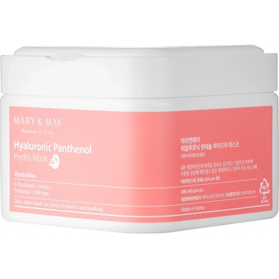 Mary&May Hyaluronic Panthenol Hydra Mask sada hydratačních masek 30 ks – Zbozi.Blesk.cz