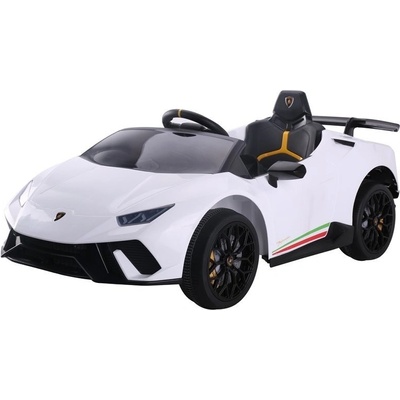 Mamido Elektrické autíčko Lamborghini Huracan 4x4 biela