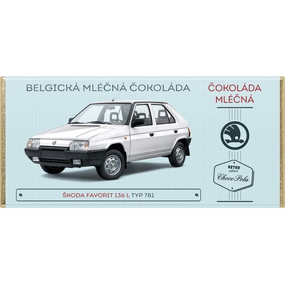 Choco Pola Škoda Favorit 136 L typ 781 1991 mléčná 100 g