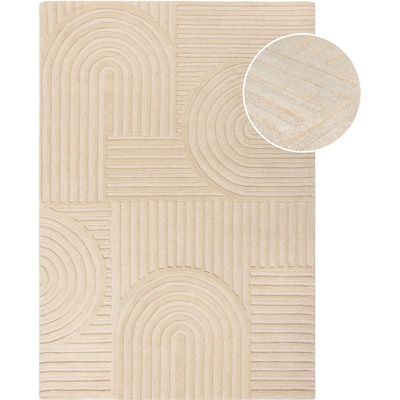 Flair Rugs Бежов вълнен килим , 120 x 170 cm Zen Garden - Flair Rugs (503119370126)