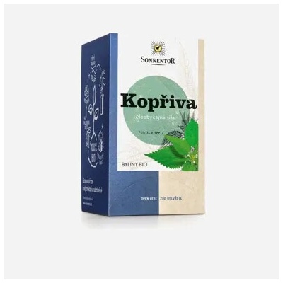 Sonnentor Kopřiva porcovaný dvoukomorový BIO 6 x 18 g
