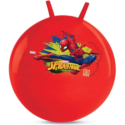 Mondo Míč skákací Spiderman 45 cm červená