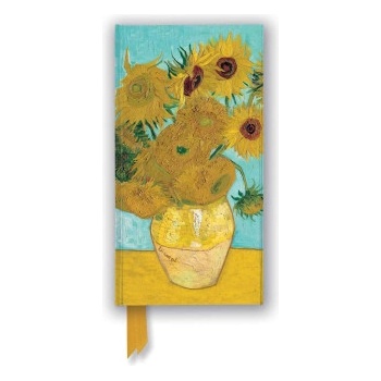 Flame Tree Publishing Vincent Van Gogh: Sunflowers (Foiled Slimline Journal) | Flame Tree Publishing