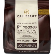 Callebaut Čokoláda horká 70,5% 0,4 kg