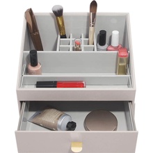 Stackers Stolní organizér na kosmetiku Taupe Makeup Organiser šedobéžová 75671