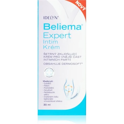 Beliema Expert Intimate cream intimate health успокояващ крем за интимните части 30ml