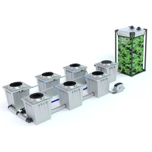 ALIEN Hydroponics RDWC 6 Pot 20L Silver Series