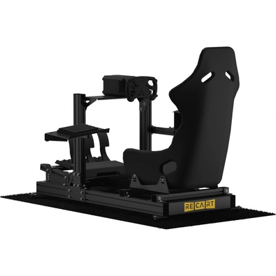 Simracing kokpit RECART GTR S Evo Black - Standardní platle