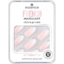 Essence French Manicure Click & Go Nails umělé nehty 02 Babyboomer Style 12 ks
