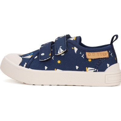 D.D.Step detské chlapčenské plátenky royal blue
