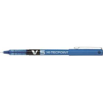 Pilot Химикалка, 0, 3 мм, игла, капачка, PILOT "Hi-Tecpoint V5", синя BX-V5-L (BX-V5-L)
