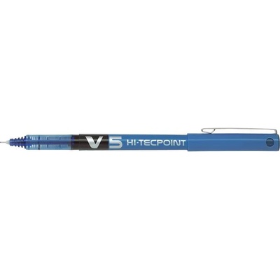 Pilot Химикалка, 0, 3 мм, игла, капачка, PILOT "Hi-Tecpoint V5", синя BX-V5-L (BX-V5-L)