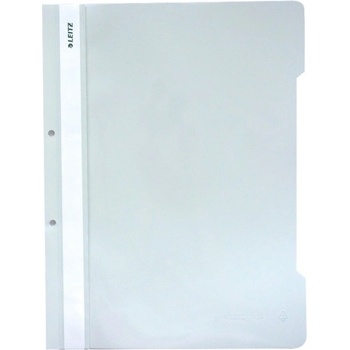 Папка PP с перфорация Leitz Бял (1303027-10-41891001)