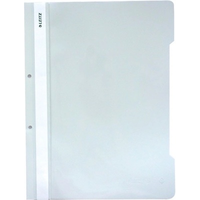 Папка PP с перфорация Leitz Бял (1303027-10-41891001)
