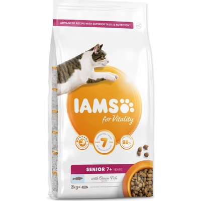 Iams Cat Senior Ocean Fish 2 kg