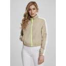Urban Classics Ladies Short Piped Track concrete electriclime