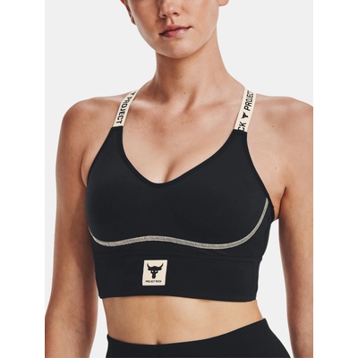 Under Armour Дамски сутиен Under Armour Pjt Rock Infty Mid Bra Under Armour | Cheren | ЖЕНИ | XS