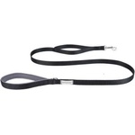 amiplay Lead SAMBA - повод за куче - ЧЕРЕН, размер S - 150 х 1, 5 см - Полша - 279865