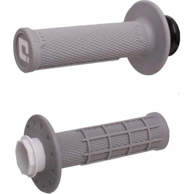 ODI Grips set Lock-on ODI MICRO-X V2 H36MXG Grey - Soft/Black Half-Waffle