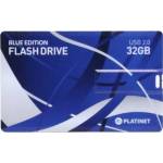 Platinet Name Card Blue Edition 32GB USB 2.0 44339 Флаш памет