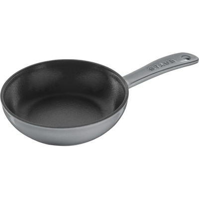Staub Liatinová panvica na pečenie sivá 1221618 16 cm