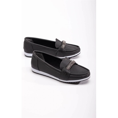 Moda Trend Дамски балерини - Черни #370705 (370705_Черно)